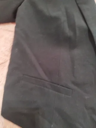 Chaqueta americana corta negra