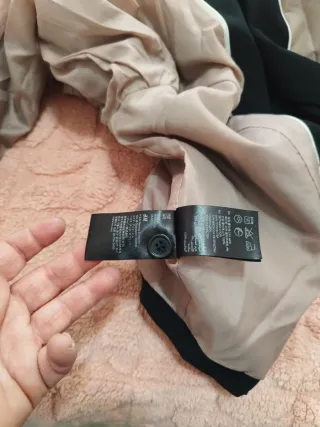 Chaqueta americana corta negra