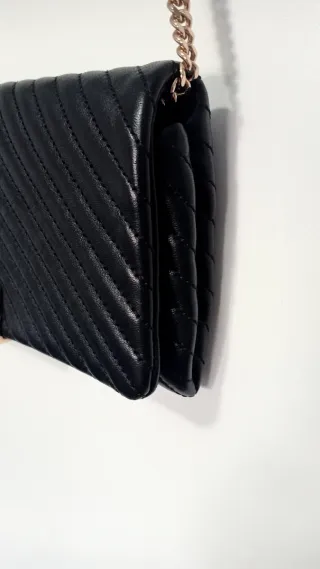 Bolso Carolina Herrera Negro Piel