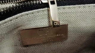 Bolso Carolina Herrera Negro Piel