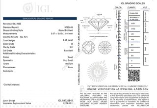 Pendientes Oro 18k Diamantes 1.04 Ct SI1/D