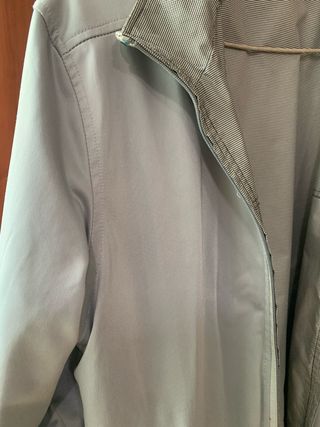 Cazadora reversible hombre gris