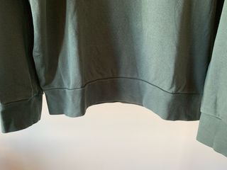 Felpa Mistral cotone verde oliva tg M