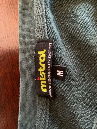 Felpa Mistral cotone verde oliva tg M