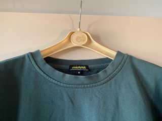 Felpa Mistral cotone verde oliva tg M