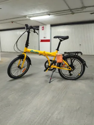 Bicicleta Moma Ricola Amarilla Plegable a estrenar