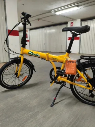 Bicicleta Moma Ricola Amarilla Plegable a estrenar