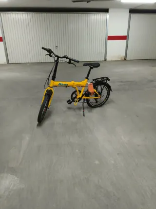 Bicicleta Moma Ricola Amarilla Plegable a estrenar