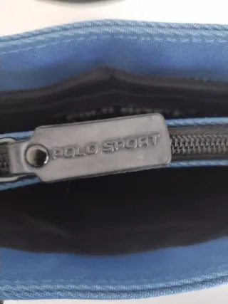 Mini tote Polo Sport Ralph Lauren blu nylon