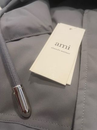 Abrigo Ami Paris Gris