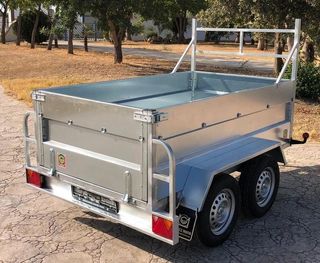 NUEVO: Remolque galvanizado de dos ejes