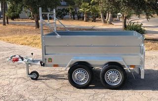 NUEVO: Remolque galvanizado de dos ejes