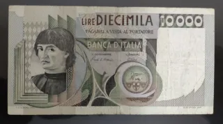 Banconota Lire 10.000 Castagno