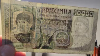 Banconota Lire 10.000 Castagno