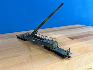 Rivarossi H0 Vagón Cañón Militar K5 Leopold