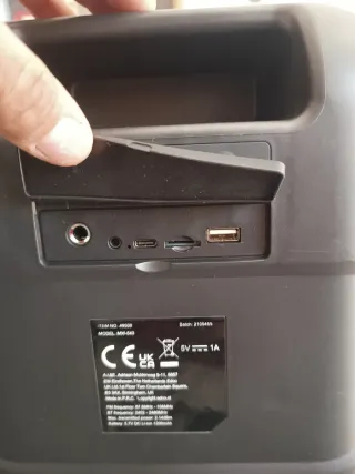 Cassa Dunlop Bluetooth Multicolor