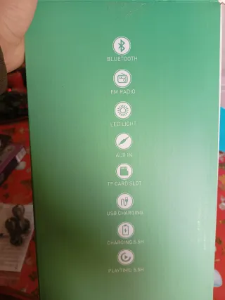 Cassa Dunlop Bluetooth Multicolor