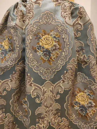 Falda Alicantina azul y blanco