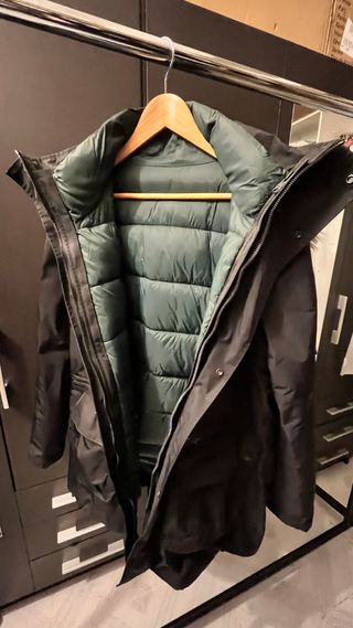 Abrigo Salsa Invierno Hombre Negro XL