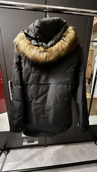 Abrigo Salsa Invierno Hombre Negro XL