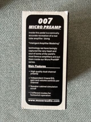 Mooer Regal Tone Micro Preamp