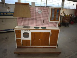 Cocina infantil de exposición