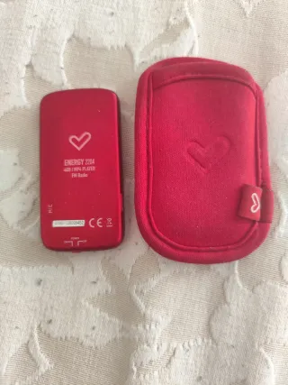 Reproductor MP4 Energy Sistem Negro/Rojo