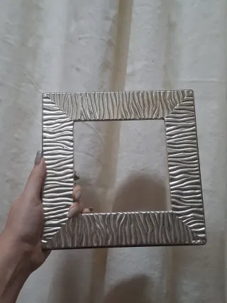 Cornice quadrata argento 925