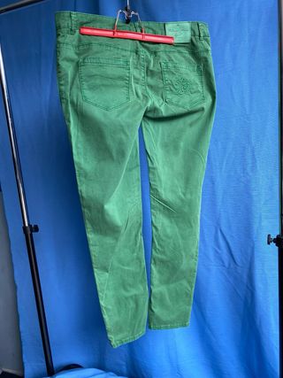 Pantalón Pedro Del Hierro Verde Talla 42