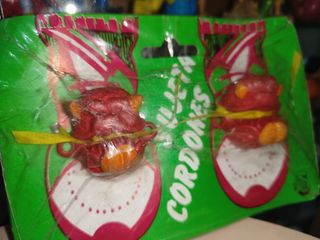 RAREZA SUJETACORDONES VINTAGE MONSTRUOS AÑOS 80