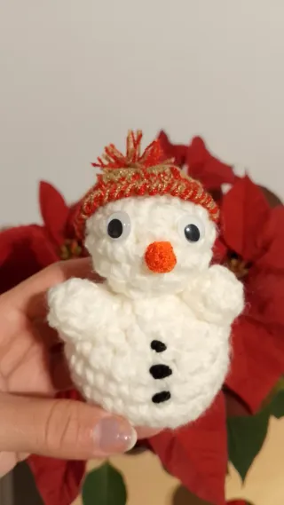 Muñecos de Nieve Amigurumi Crochet