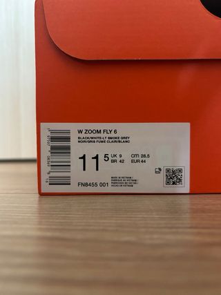 Nike Zoom Fly 6 Negro