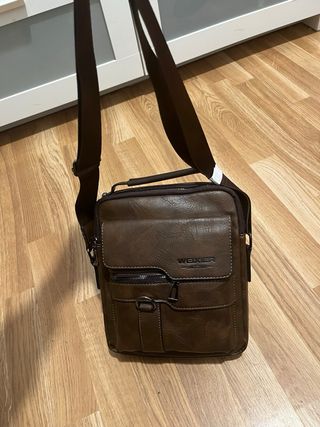 Bolso Weixier Marrón Hombre Nuevo