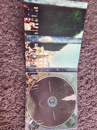 CD con imagen de parque y vallas