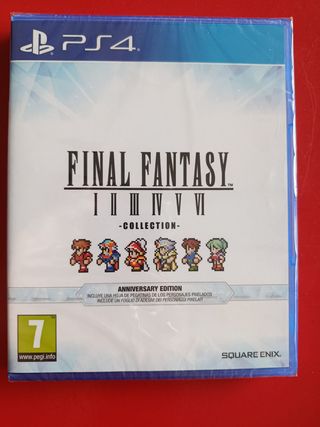 Final Fantasy I-VI Anniversary Ed. Collection PS4