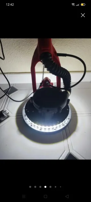 Lijadora Jirafa Eléctrica Flex profesional sin uso