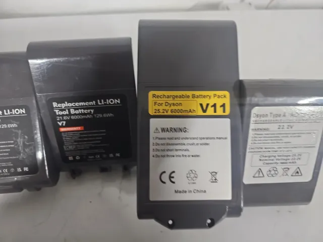Baterías Dyson Li-Ion V7, V11, DCS5/V6