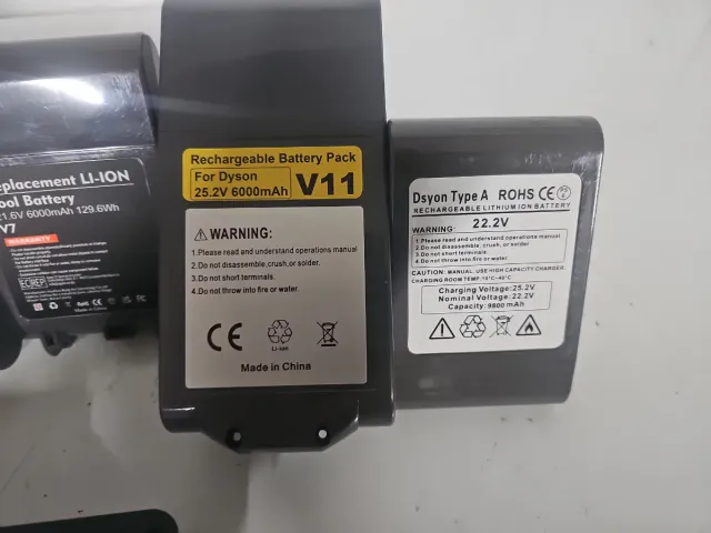 Baterías Dyson Li-Ion V7, V11, DCS5/V6