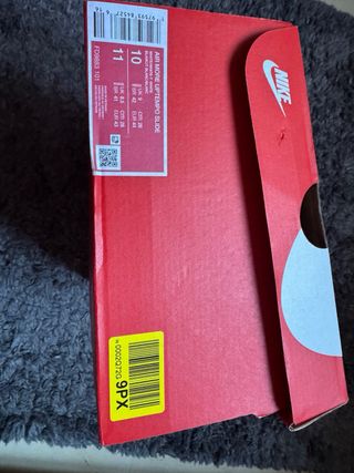 Chanclas Nike Air Max Uptempo Bianche