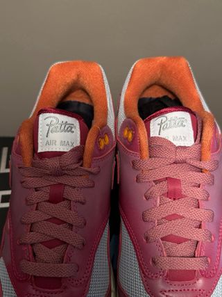 Nike Air Max 1 Patta Waves Rush Granate