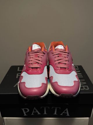 Nike Air Max 1 Patta Waves Rush Granate