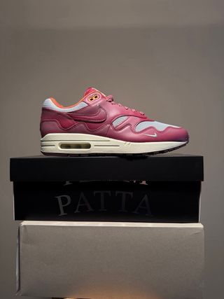 Nike Air Max 1 Patta Waves Rush Granate