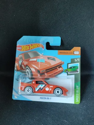 Hotwheels Mazda RX-7 Naranja