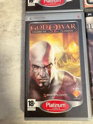 Lote 4 Juegos PSP: Killzone, Star Wars, God of War