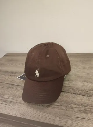 Cappellino Polo Ralph Lauren Marrone