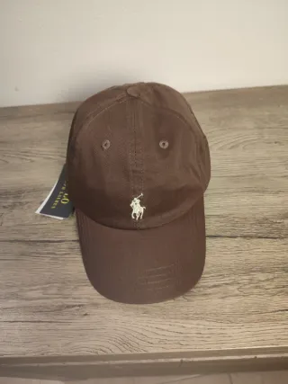 Cappellino Polo Ralph Lauren Marrone
