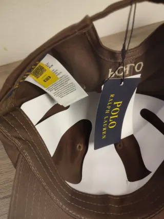 Cappellino Polo Ralph Lauren Marrone