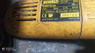 Radial DeWalt Amarilla