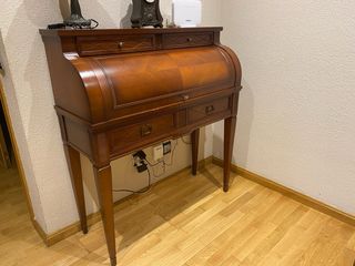 Escritorio Bureau Madera y Cuero
