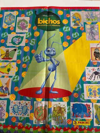 Álbum Cromos Bichos Disney Pixar Completo